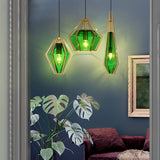 Artistic Glass Pendant Light Nordic Style Chandelier for Bedroom and Living Area