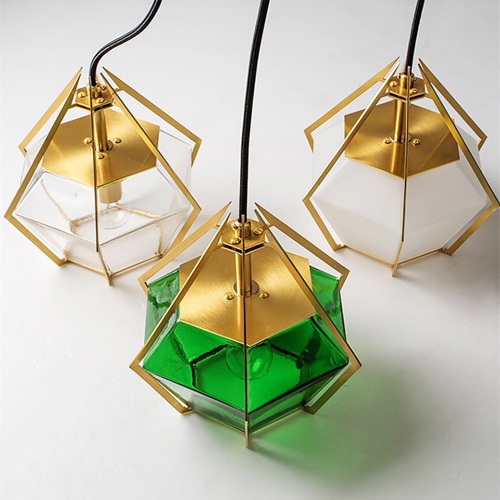 Artistic Glass Pendant Light Nordic Style Chandelier for Bedroom and Living Area