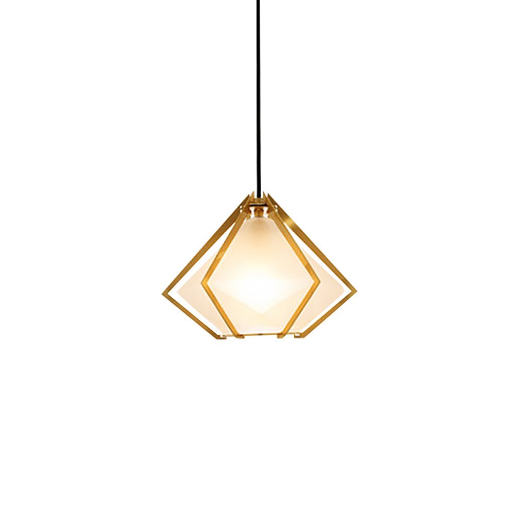 Artistic Glass Pendant Light Nordic Style Chandelier for Bedroom and Living Area
