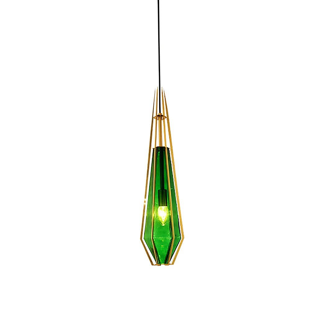 Artistic Glass Pendant Light Nordic Style Chandelier for Bedroom and Living Area