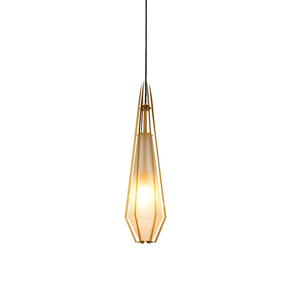 Artistic Glass Pendant Light Nordic Style Chandelier for Bedroom and Living Area