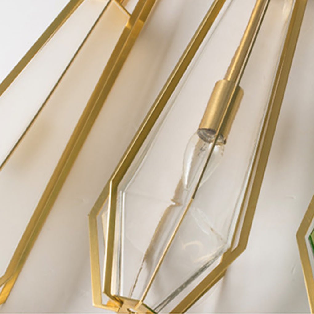 Artistic Glass Pendant Light Nordic Style Chandelier for Bedroom and Living Area