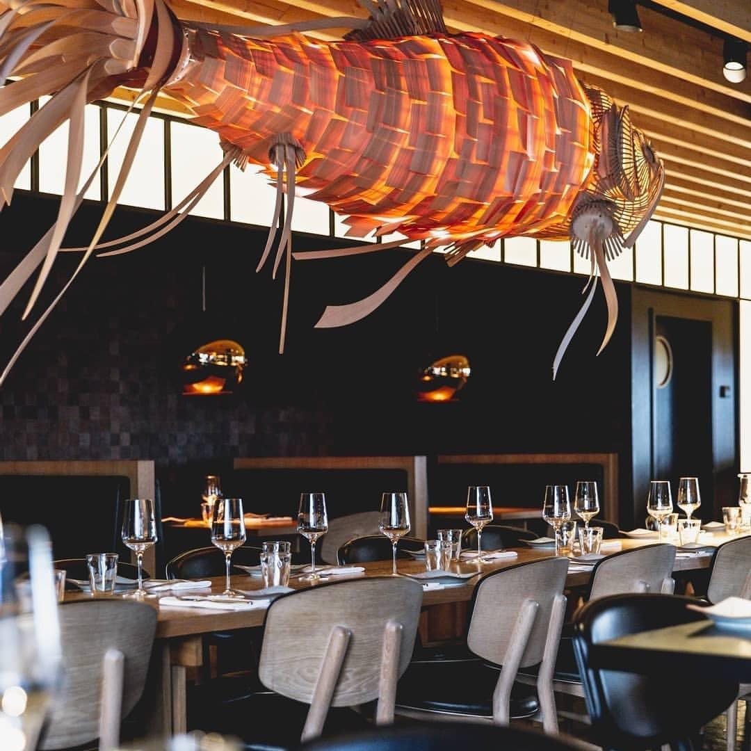 artistic-koi-fish-wood-slat-chandelier-large-scale-statement-lighting-for-home