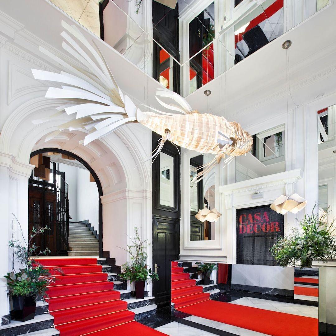 artistic-koi-fish-wood-slat-chandelier-large-scale-statement-lighting-for-home