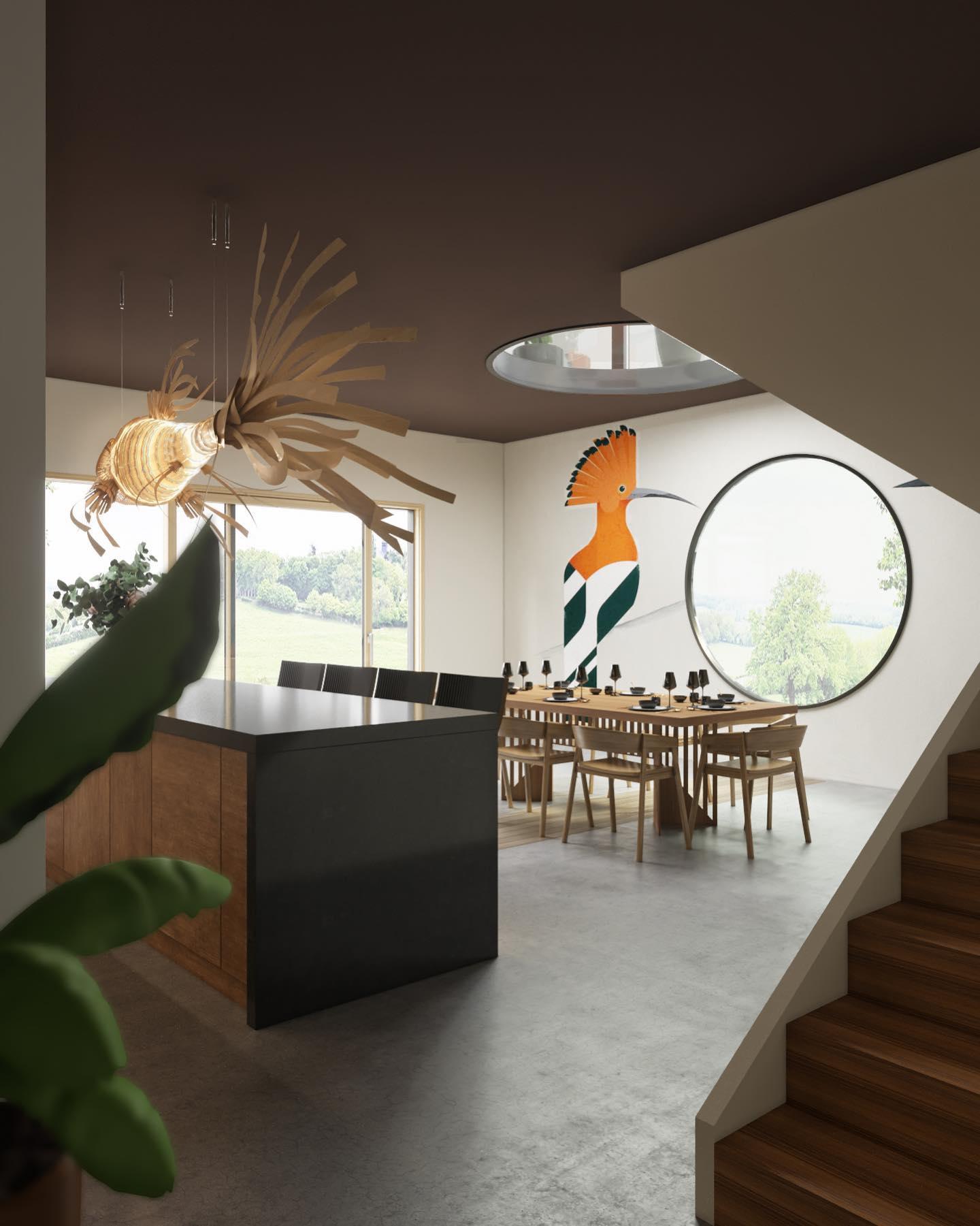 artistic-koi-fish-wood-slat-chandelier-large-scale-statement-lighting-for-home