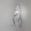 Artistic Monkey Resin Wall Sconce Whimsical Animal Design Interior Light
