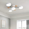 Artistic Sputnik Metal LED Chandelier Nordic Style Ceiling Light for Kids Bedroom