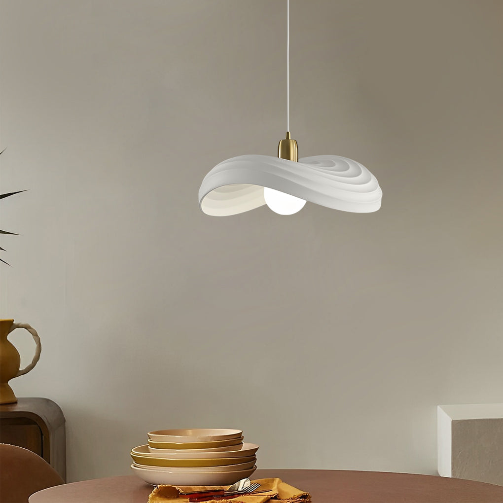 Artistic Wabi Sabi Resin Pendant Light Modern Nordic Chandelier for Stylish Home Decor