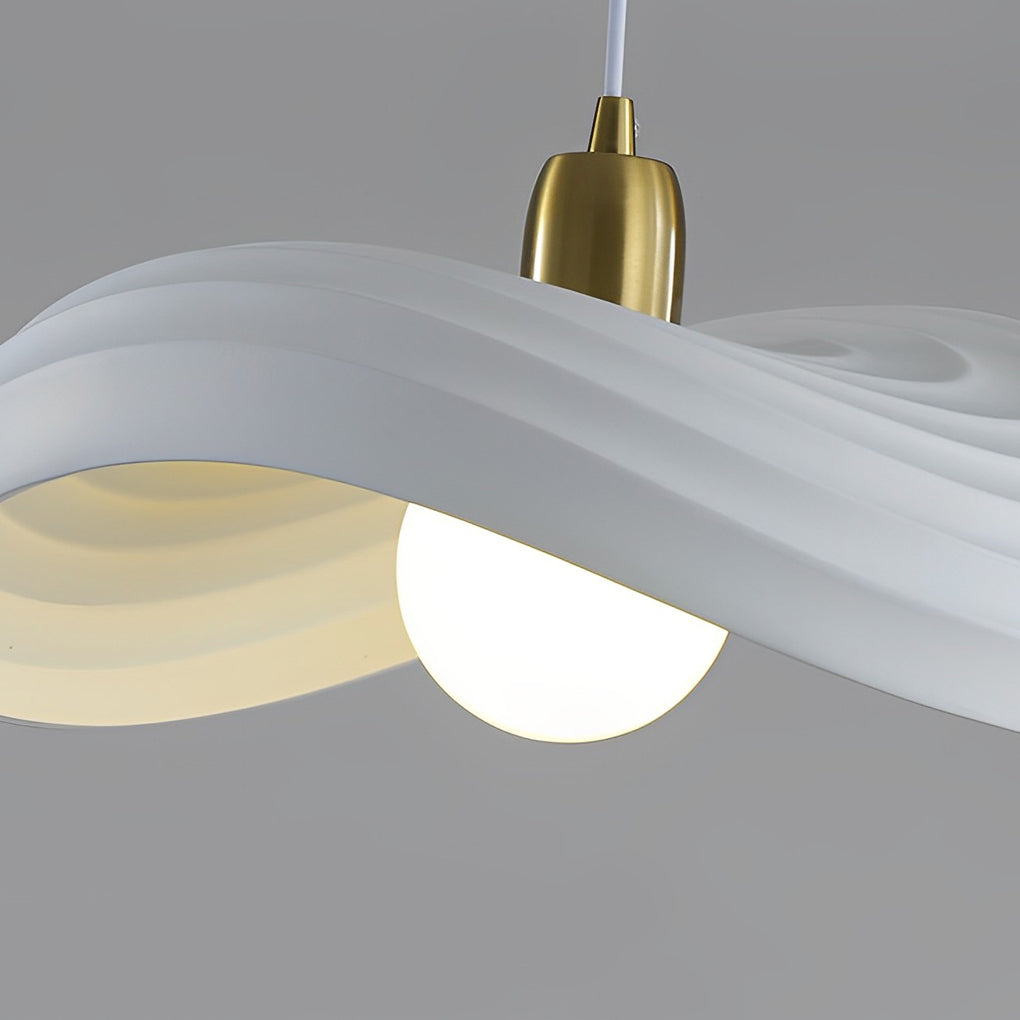 Artistic Wabi Sabi Resin Pendant Light Modern Nordic Chandelier for Stylish Home Decor