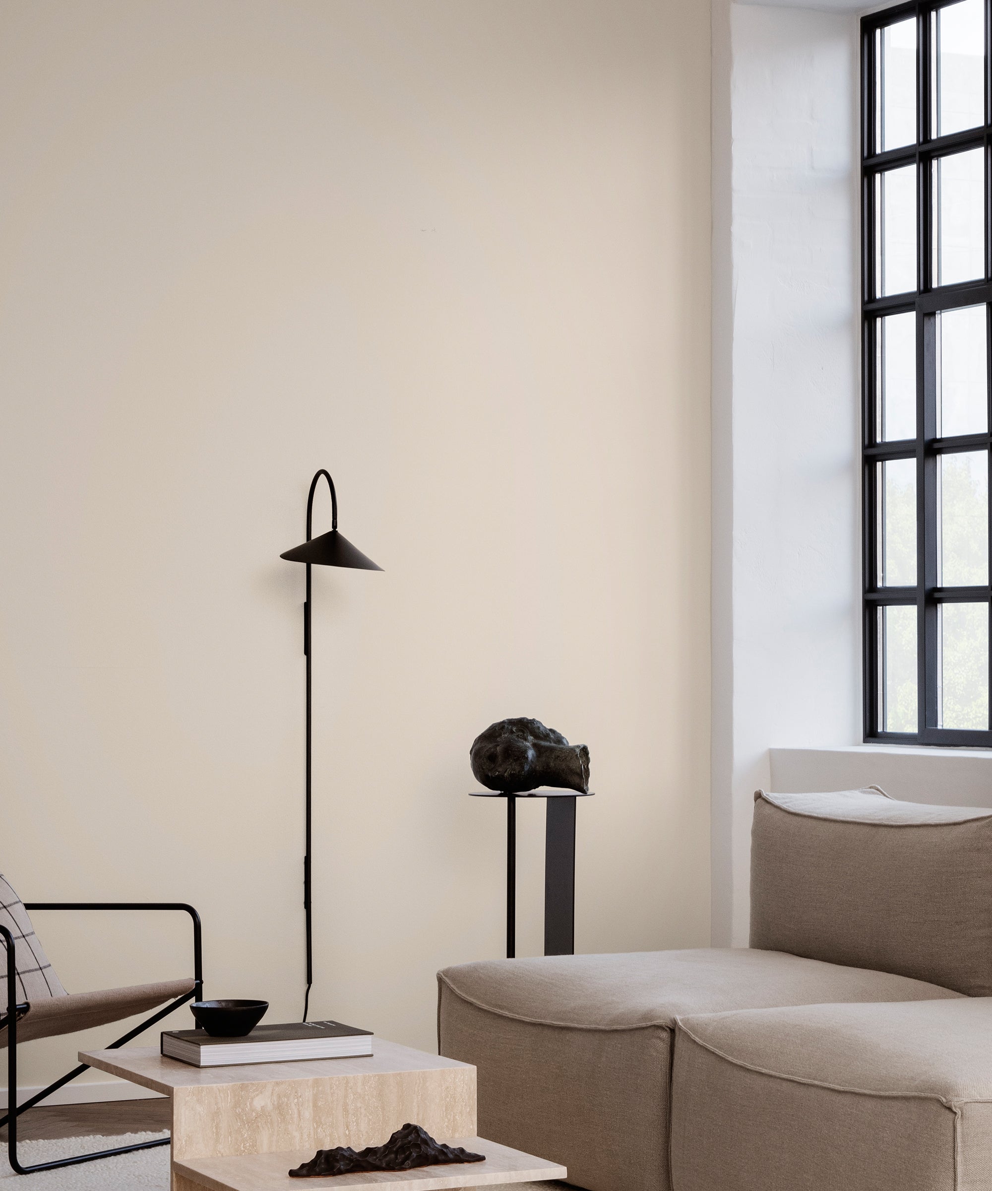 Arum Swivel Bracket Wall Lamp with Adjustable Curved Shade for Modern Interiors