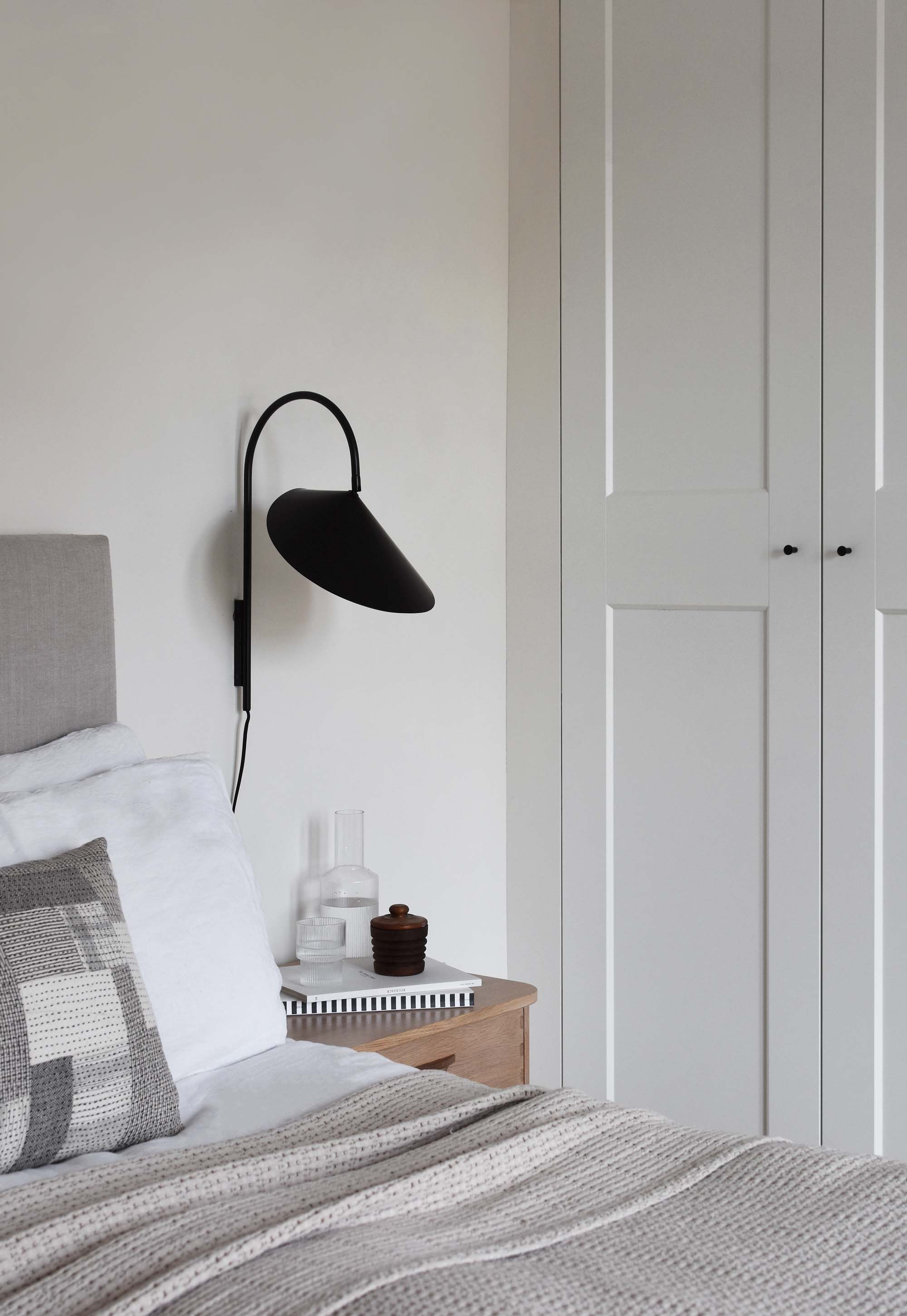 Arum Swivel Bracket Wall Lamp with Adjustable Curved Shade for Modern Interiors