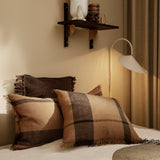 Arum Swivel Bracket Wall Lamp with Adjustable Curved Shade for Modern Interiors