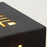 Asian Inspired Hollow Carved Garden Post Light IP54 Outdoor Landscape Pillar Lamp for Pathways