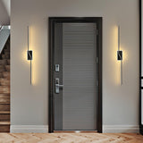 Asymmetric Linear Strip Wall Light Modern LED Brass Sconce for Hallway and Bedroom