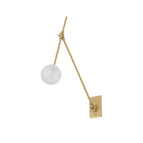 Auguri Adjustable Articulating Joint Wall Sconce Modern Indoor Brass Wall Lamp
