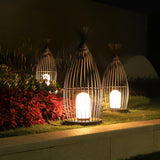 Aurora Orbis Waterproof Outdoor Lantern Sphere Light for Gardens and Patios