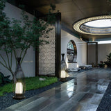 Aurora Orbis Waterproof Outdoor Lantern Sphere Light for Gardens and Patios