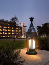 Aurora Orbis Waterproof Outdoor Lantern Sphere Light for Gardens and Patios