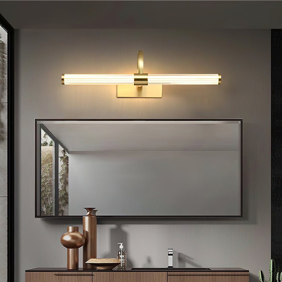 Avery Modern LED Wall Sconce with Horizontal Tubular Shade for Interior Lighting