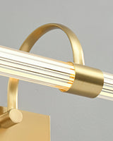 Avery Modern LED Wall Sconce with Horizontal Tubular Shade for Interior Lighting