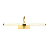 Avery Modern LED Wall Sconce with Horizontal Tubular Shade for Interior Lighting