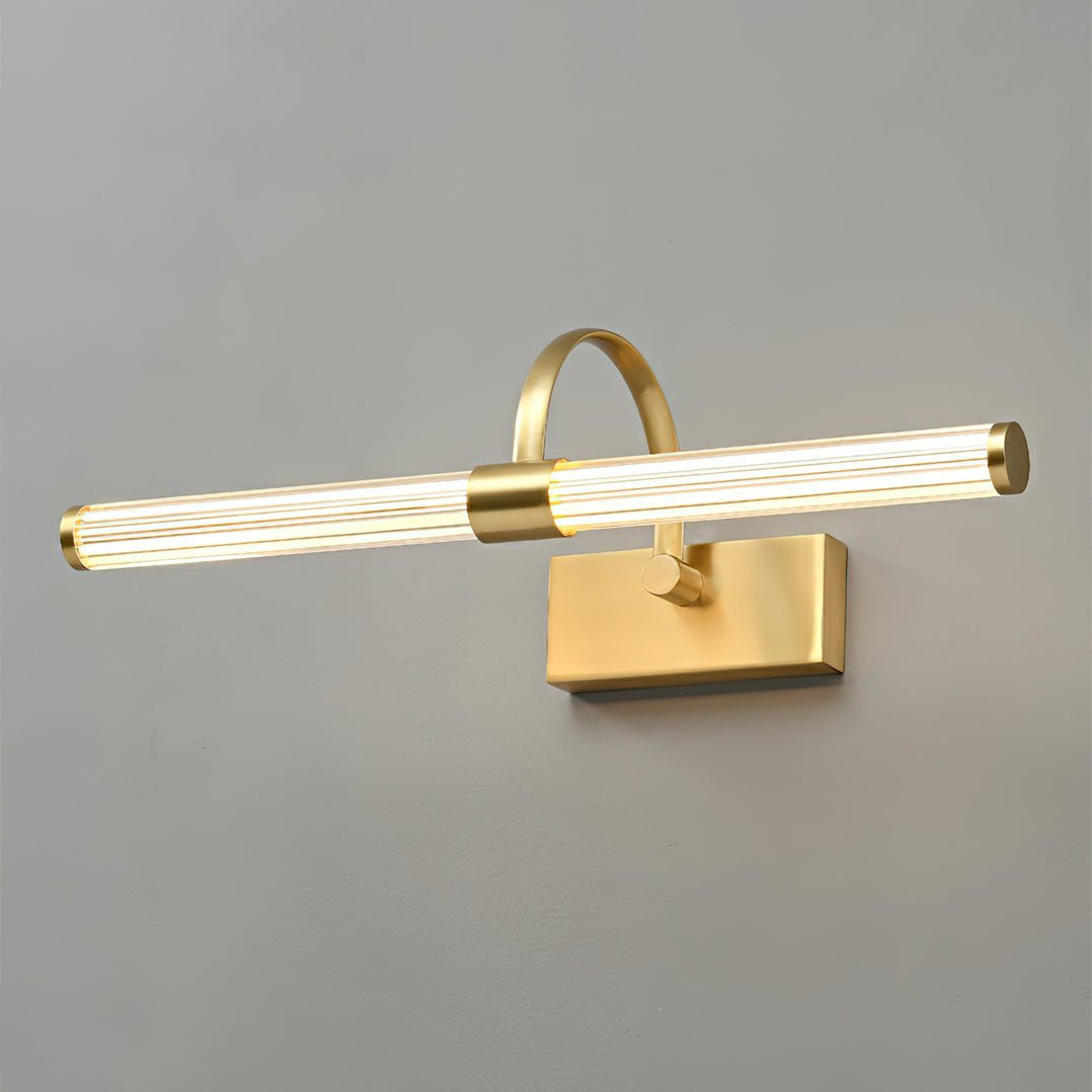 Avery Modern LED Wall Sconce with Horizontal Tubular Shade for Interior Lighting