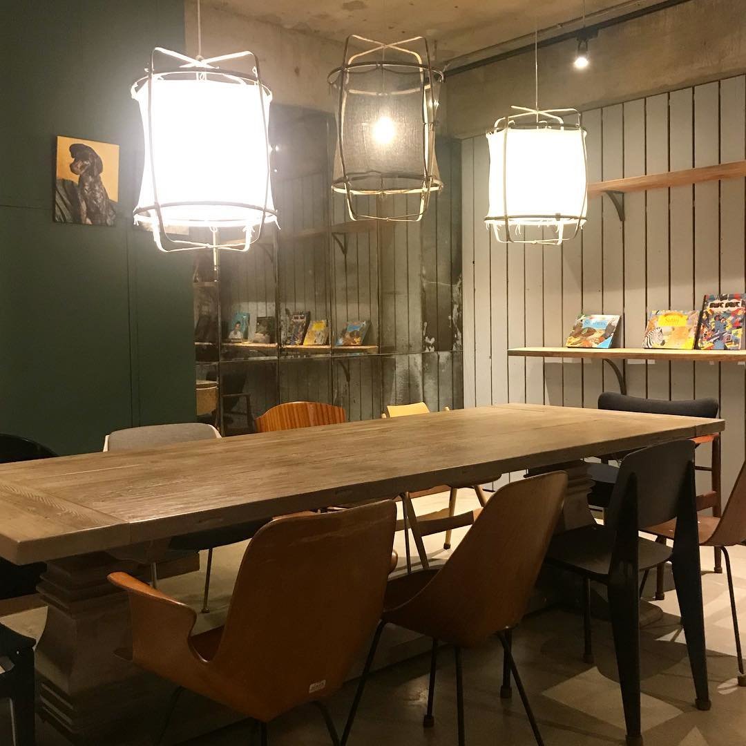 Bamboo and Linen Houselight Pendant Light Natural Organic Hanging Lamp for Living Rooms and Dining Areas