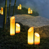 Bamboo Style Outdoor Waterproof LED Landscape Pathway Light for Gardens and Courtyards