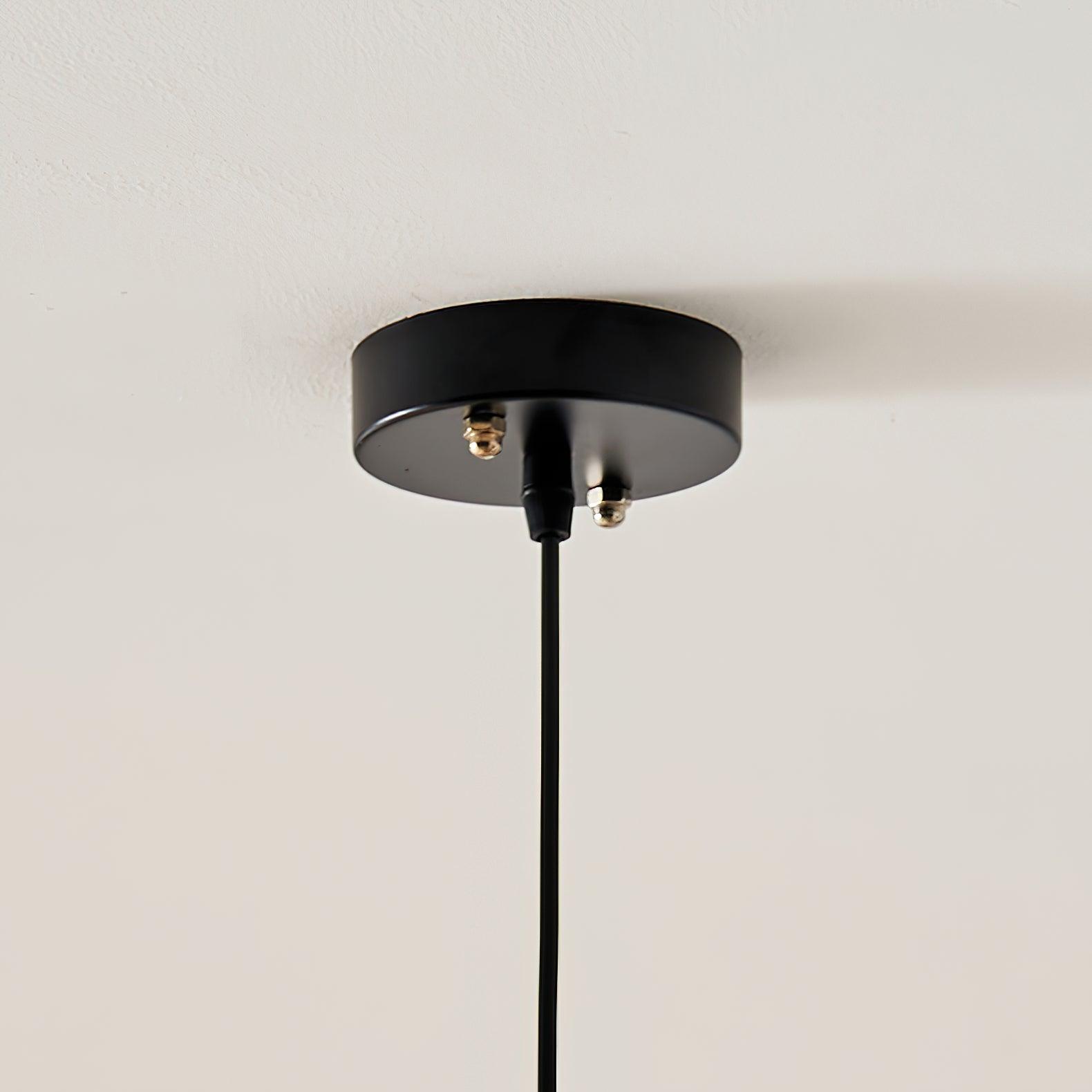 Banana Leaf Fabric Pendant Lamp Modern Organic Ceiling Chandelier for Dining Room and Living Area