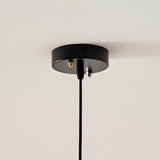 Banana Leaf Fabric Pendant Lamp Modern Organic Ceiling Chandelier for Dining Room and Living Area