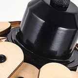 Basswood Wabi Sabi Japanese Chandelier Nordic Wood Pendant Light for Dining Room