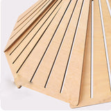 Basswood Wabi Sabi Japanese Chandelier Nordic Wood Pendant Light for Dining Room