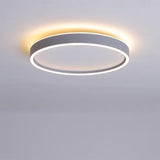 Modern Round LED Flush Mount Ceiling Light for Bedroom and Living Room Minimalist Low Profile Lighting