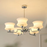 Belue Vintage Style Metal and Glass Chandelier Ceiling Light for Modern Interiors