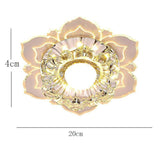 Modern Flower Shape LED Flush Mount Ceiling Light Fixture for Kids Bedroom and Nursery