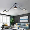 Black Duckbill Modern 3 Light Rotatable Ceiling Lamp for Living Room and Bedroom
