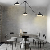 Black Duckbill Modern 3 Light Rotatable Ceiling Lamp for Living Room and Bedroom
