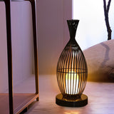 Black Metal Caged LED Outdoor Floor Lamp IP54 Waterproof Courtyard Path Light