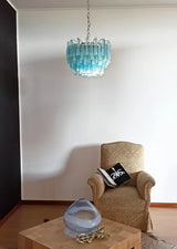 blue-and-clear-murano-glass-quadriedri-prism-chandelier-elegant-crystal-pendant-light