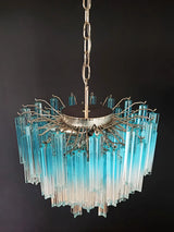 blue-and-clear-murano-glass-quadriedri-prism-chandelier-elegant-crystal-pendant-light