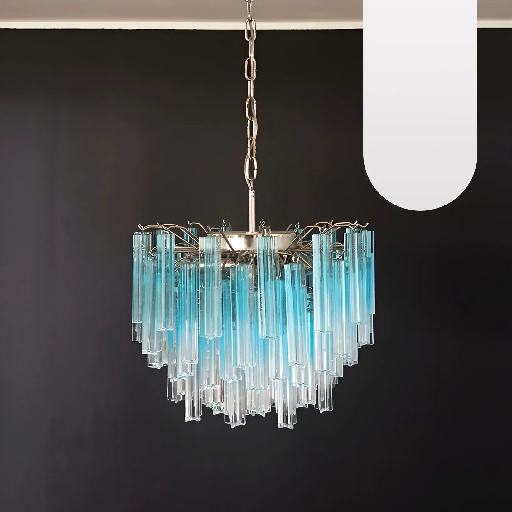 blue-and-clear-murano-glass-quadriedri-prism-chandelier-elegant-crystal-pendant-light