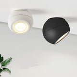 Modern LED Flush Mount Ceiling Light Minimalist Geometric Spotlight Fixture for Aisle and Kitchen