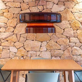 Bohemia Modern Blown Glass Pendant Light Organic Shape Hanging Chandelier for Dining Room