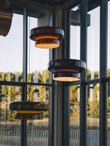 Bohemia Modern Blown Glass Pendant Light Organic Shape Hanging Chandelier for Dining Room