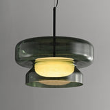 Bohemia Modern Blown Glass Pendant Light Organic Shape Hanging Chandelier for Dining Room