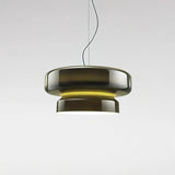 Bohemia Modern Blown Glass Pendant Light Organic Shape Hanging Chandelier for Dining Room
