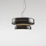Bohemia Modern Blown Glass Pendant Light Organic Shape Hanging Chandelier for Dining Room