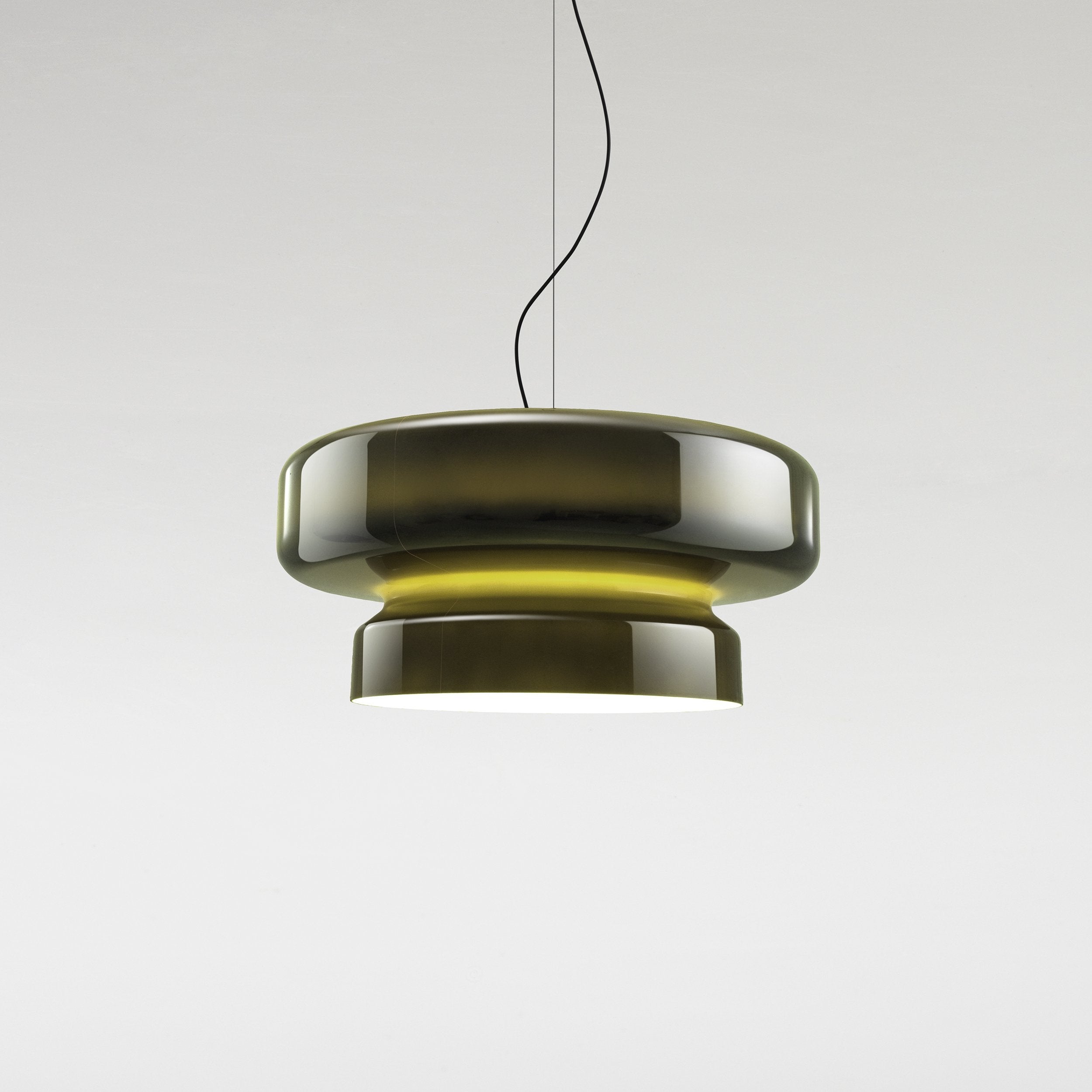 Bohemia Modern Blown Glass Pendant Light Organic Shape Hanging Chandelier for Dining Room