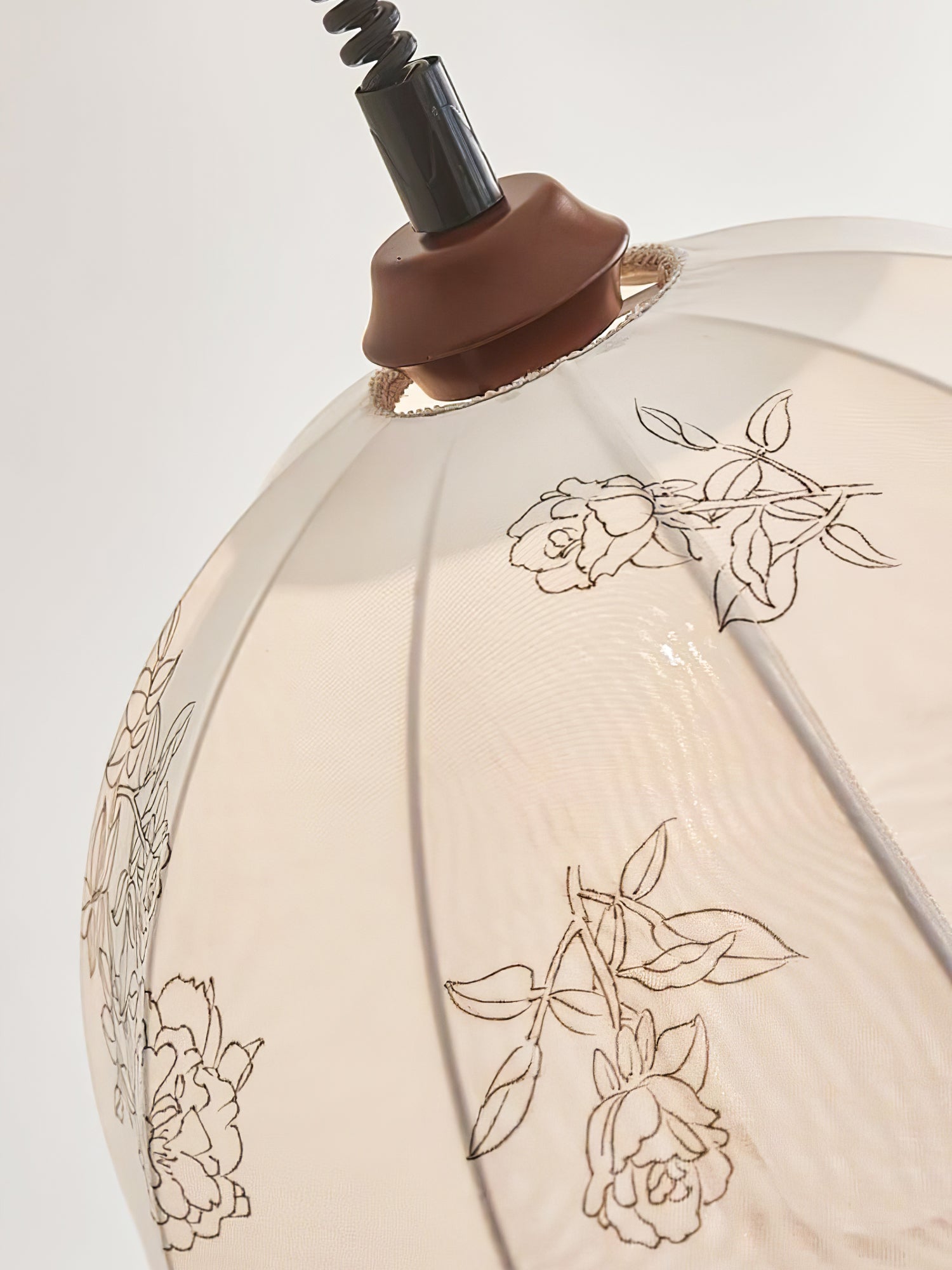 Botanical Floral Grace Pendant Light Fixture for Modern Living and Dining Areas