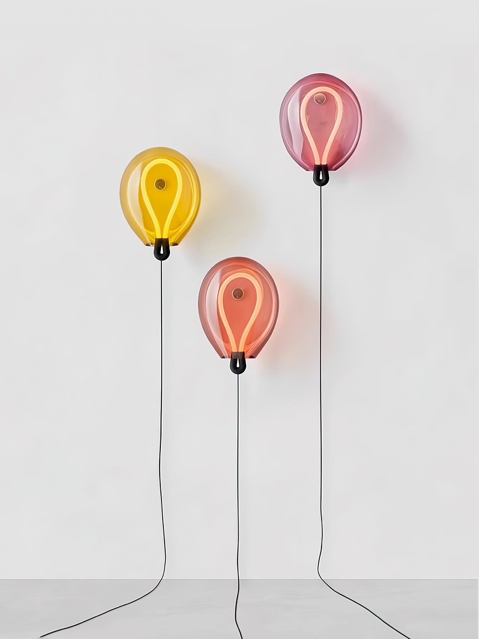 Bulla Artistic Glass Bubble Wall Light Modern Integrated LED Sconce